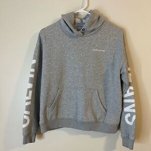 Calvin Klein Jeans Y2K Gray women’s Hoodie size small cotton blend
